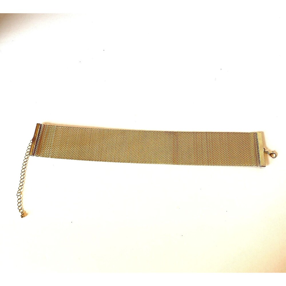 Urban Outfitters Choker Necklace Gold  Tone Mesh New With Tags